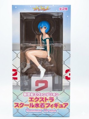 Evangelion Figur REI AYANAMI Extra School Swimsuit Figur, GEBRAUCHT-GUT, SELTEN!