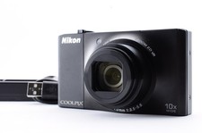 Nikon Coolpix S8000 Black Excellent 5 14.2MP Digital Camera Y3604