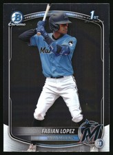 2025 Bowman #BCP-19 Fabian Lopez Chrome Prospects