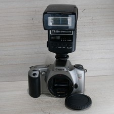 Canon EOS rebel XS N Date 35mm Film Camera W HotShoe Flash