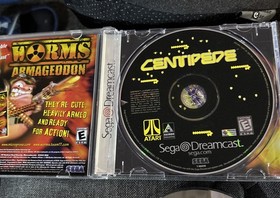 Centipede / NFL 2K1 / Virtua Tennis / Striker Pro 2000 (Sega Dreamcast) Bundle!