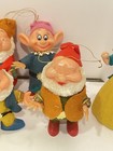 Vintage snow White seven dwarfs Christmas ornament Hong Kong Walt Disney 4.5 in — photo 5