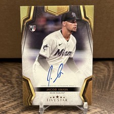 2024 Topps Five Star - Autographs Jacob Amaya #FSA-JA (AU, RC)