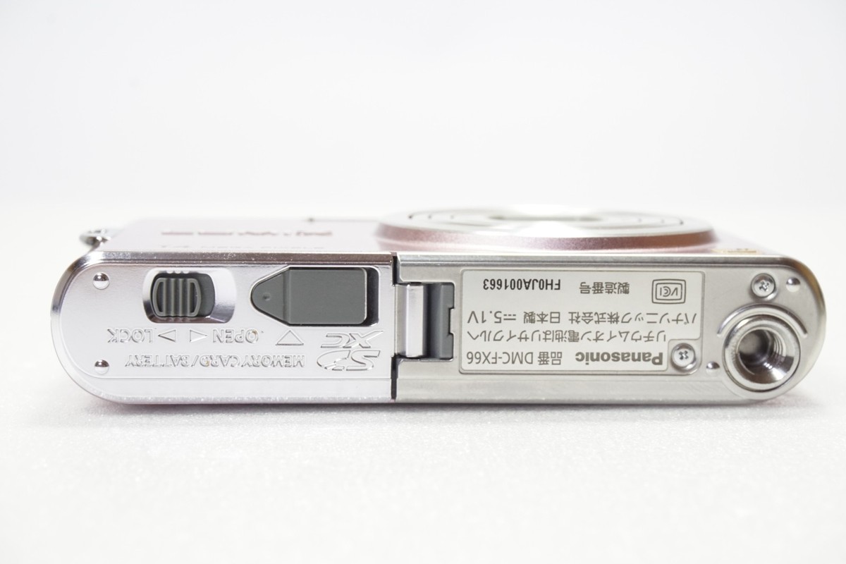 NEAR MINT] Panasonic LUMIX DMC-FX66 Pink Compact Digital