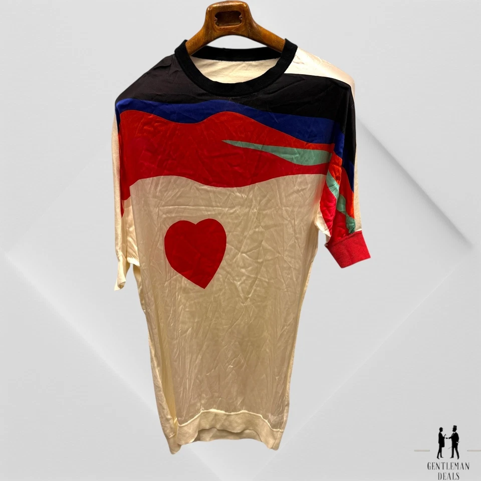 Mini Vestido Pullover Manga Dolman Asimétrico Tejido Seda ALEXANDER McQUEEN L Foto 2 de 4