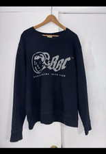 Billionaire Boys Club       OG Astronaut Logo Crewneck Sweatshirt - Black XXL
