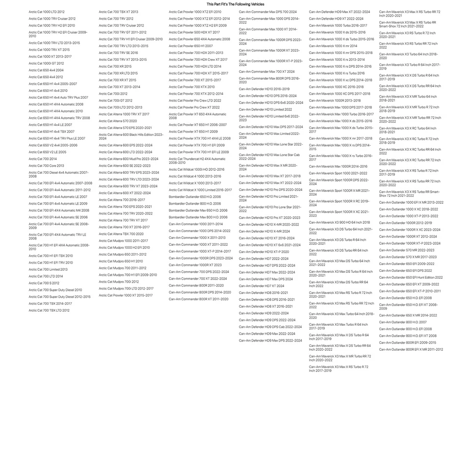 Tusk Megabite Radial Tire For POLARIS Sportsman 850 Touring HO EPS 2012-2013 - Imagem 2 de 4