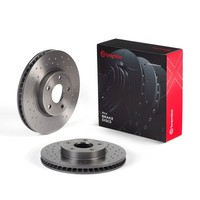 2X Brembo Bremsscheibe Gelocht/Innenbel. Ø282Mm FüR Ford Focus IV Turnier HP HN