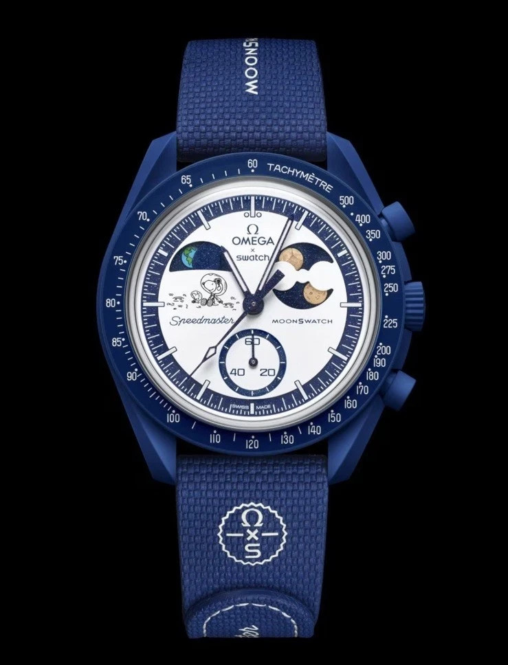 Swatch x Omega Moonswatch Mission to Earthphase “Moonshine