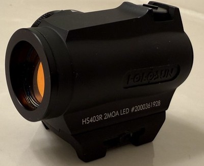 Holosun HS403R Micro Red Dot Optic Sight With Riser 2MOA