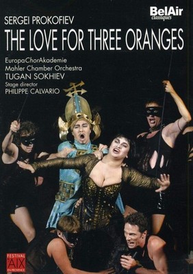 The Love for Three Oranges: Teatro Real Madrid (Sokhiev) (DVD) Nadezhda Serdjuk
