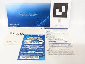 B5543 Sony PS Vita PCH-2000 console Pink Black Handheld system w/box memory fx