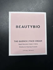 BeautyBio Quench Face Cream Full Size NEW in box 1.7 Fl. Oz/50 ml
