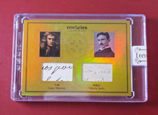 2025 Eternal Revelation Dual History Relics Isaac Newton Nikola Tesla 10/10