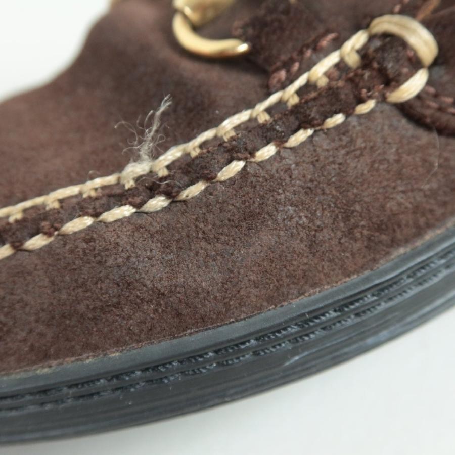 GUCCI Horsebit Suede Loafers Dress Shoes Size:36.5/JP:23.5 Brown 141162K Authen thumbnail 9