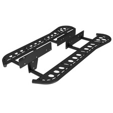 RSG Rock Sliders 2010-2024 4Runner Step Kickout Smooth Top USA Made