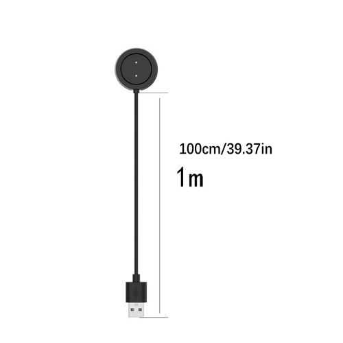 1m Watch Magnetic USB Charger Dock Charging Cable For Amazfit GTS GTR Watch - Photo 8 sur 8