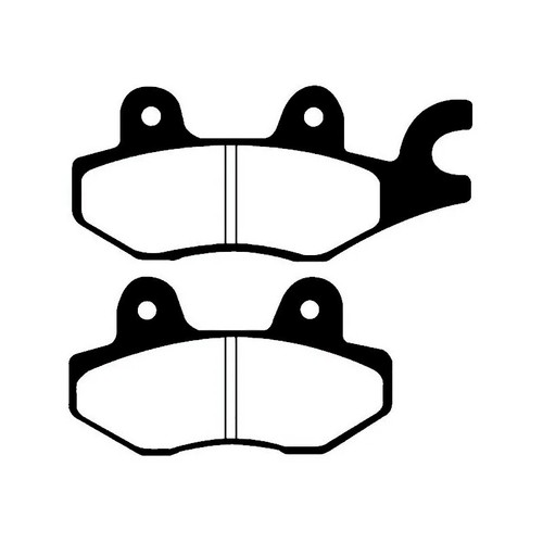 EBC Organic FRONT or REAR Disc Brake Pads Fits KAWASAKI NINJA 125 (2019 to 2023) - Picture 4 of 5