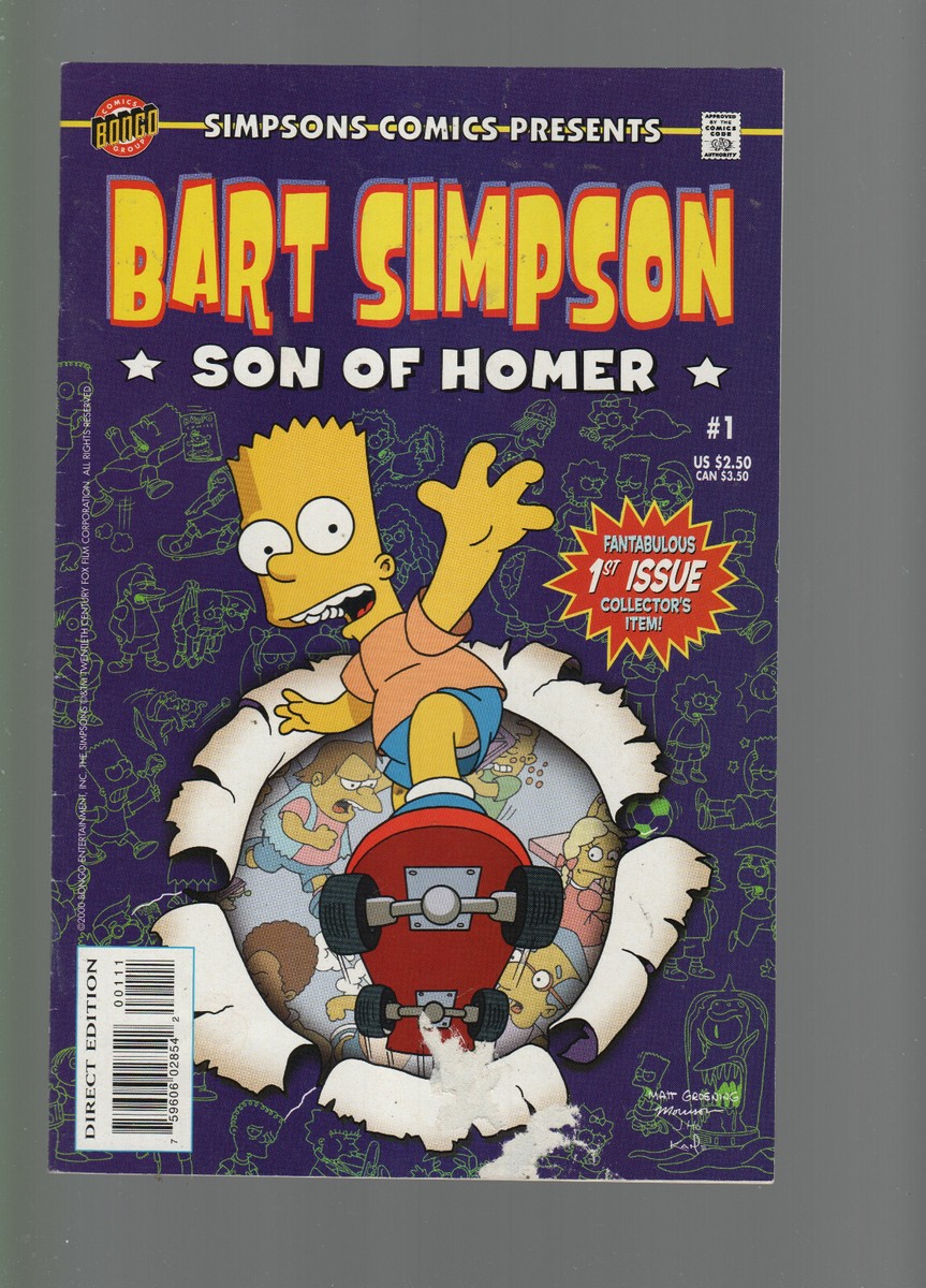 シンプソンズ　コミック 創刊号　Simpsons Comics 1巻 Simpsons Comics #1: STEVE VANCE: Amazon.com: Books