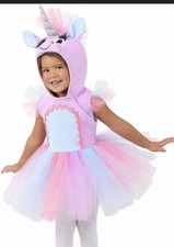Pastel Unicorn Costume Baby Rainbow Tutu Ballerina 12-18months