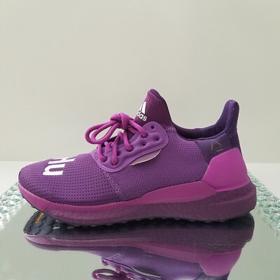 Adidas Solar Hu Glide x Pharrell - Men s 7.5 Wmns 8.5 - Purple - EG7770 NWOT