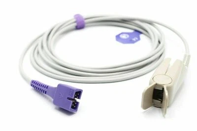 Welch Allyn Compatible Direct Connect SPO2 Sensor Adult Clip - Same Day Shipping