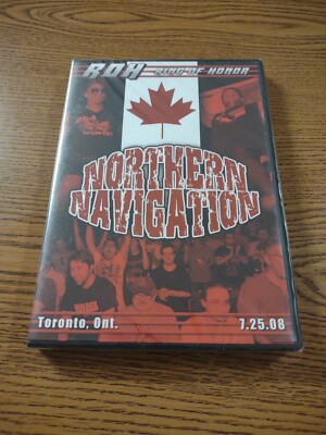 ROH RING OF HONOR NORTHERN NAVIGATION 2008 DVD NEW SEALED RARE OOP AEW NXT NJPW