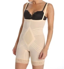 Rago Wear Your Own Bra Body Briefer - 9070 - Medium - Beige