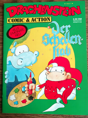 Drachenstein Heft 1        Egge Freygang      DDR  Comic 1990 