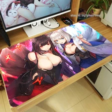 Anime Azur Lane Mouse Pad Akagi & Kaga Large Game Playmat Keyboard Desk Mice Mat