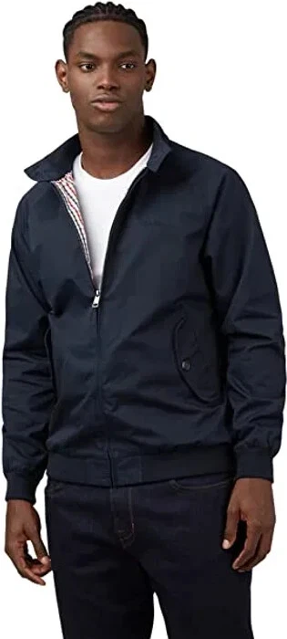 Ben sherman navy best sale harrington