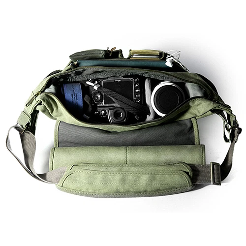 MATIN D-SLR RF Cámara Sin Espejo Eslinga Hombro Lona Bolso Estuche Balade-100 Negro Foto 4 de 4