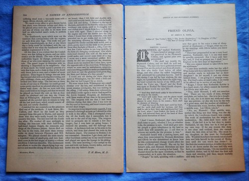 1890 "A Yankee In Andersonville" Printed Story - Picture 7 of 7