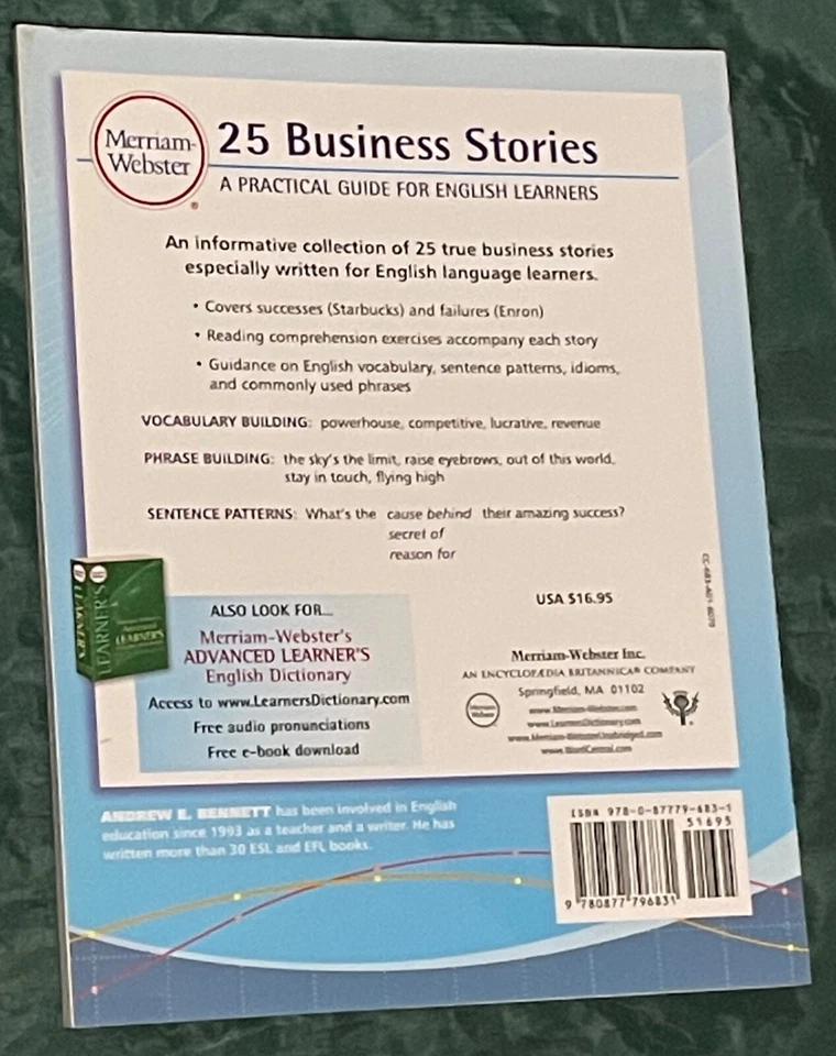 25 Business Stories: A Practical Guide For English Learners By Andrew E. Bennett - Image 2 of 4