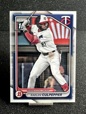 2024 Bowman Draft 1st  KAELEN CULPEPPER   #BD-98  FREE SHIPPING