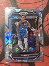 2022-23 Panini Prizm Basketball Tre Mann  Cracked ice #69 OKC THUNDER