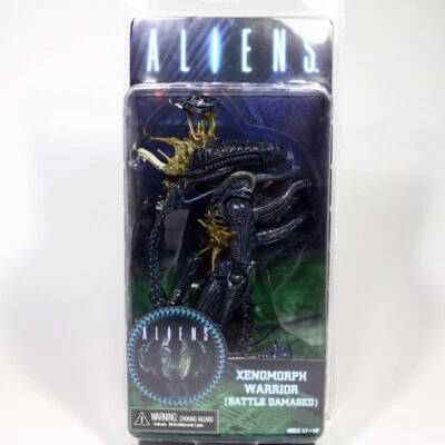 特撮 NECA - Aliens 7&quot; scale action figure - Series 12 Xenomorph Warrior Blue (Battle Damaged) Amazon.com: NECA - Aliens 7