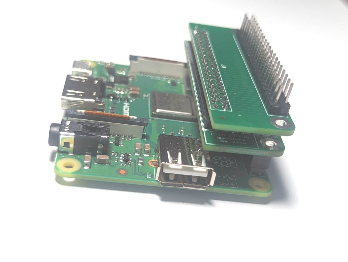 Raspberry Pi 2 3 4 Zero 3.3v 5v GPIO bidirectional voltage