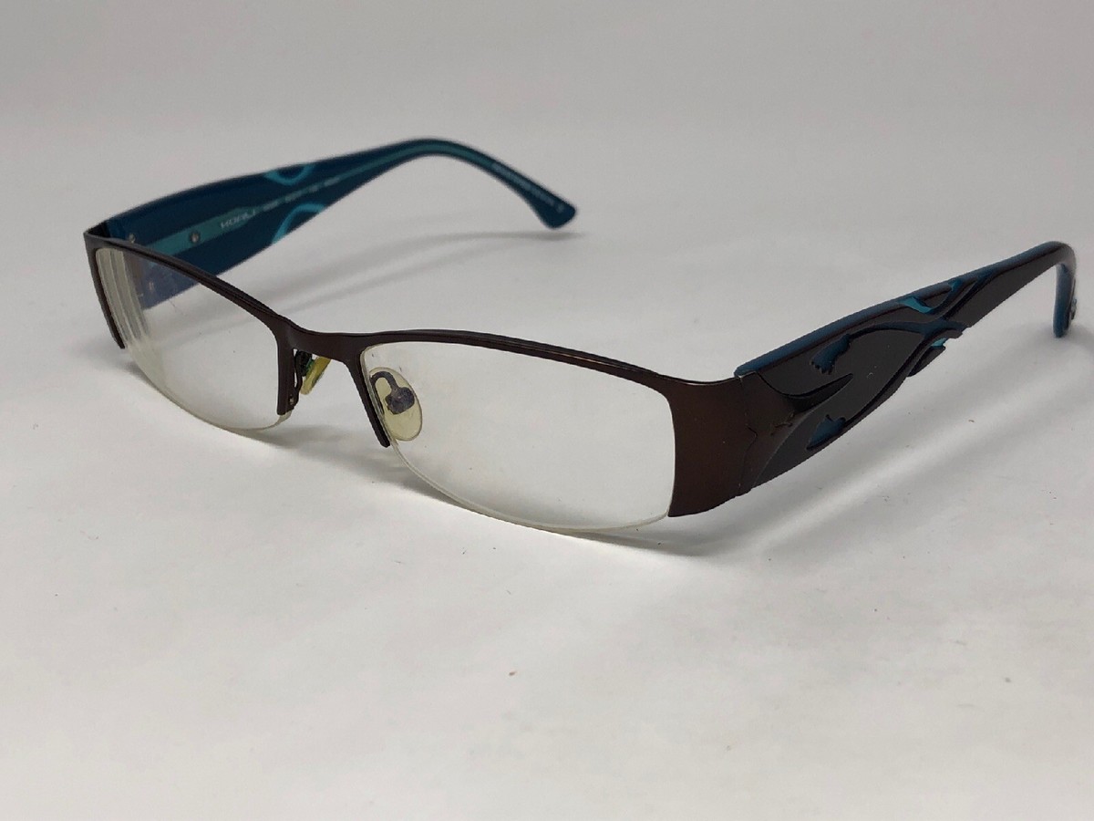 KOALI MOREL FRANCE 6566K MM001 Eyeglasses Frame 52-17-135 Brown/Blue HW92