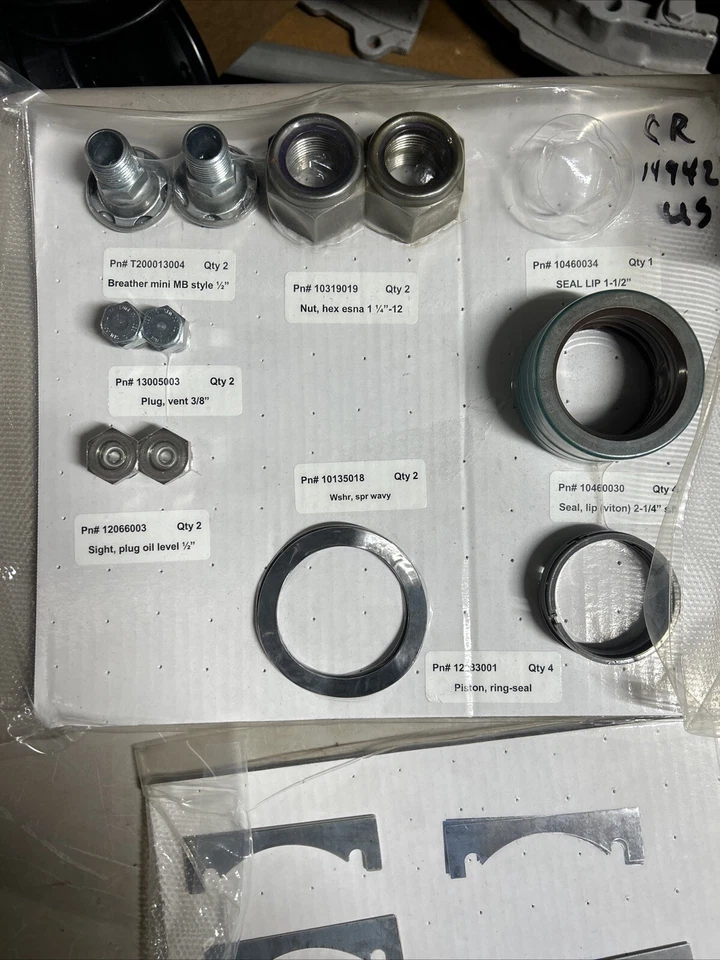 KIT DE PIEZAS DE SOPLADOR ROOTS 4′′ incompleto ver fotos para especificaciones sopladores de aire Ram #u5 Foto 4 de 4