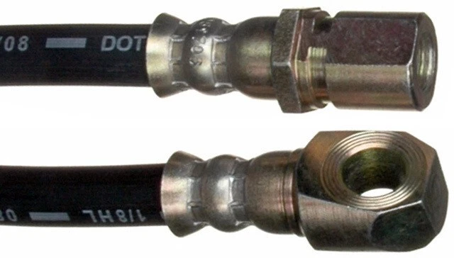 Mechanics Choice Front Brake Hydraulic Hose for 1967-1979 Fiat 124, 128, 850 - Image 3 of 3