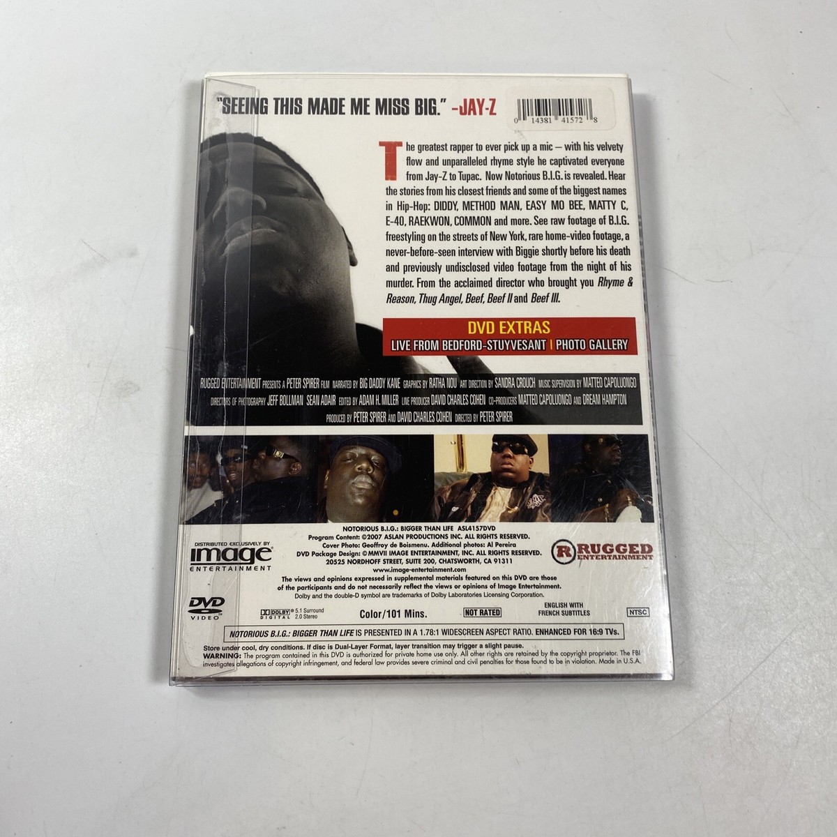 Notorious BIG Bigger Than Life DVD | eBay