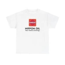 JDM Car Cultural Unisex Tee, Eneos Nippon Oil Company, Streetwear Shirt,