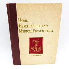 Home Health Guide And Medical Encyclopedia Hardcover Home Library Press 1965