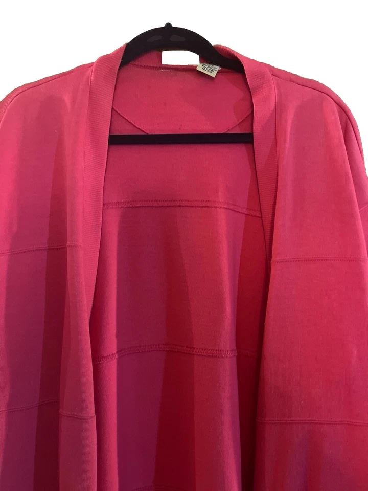 Cárdigan Essential Element para mujer XL rosa manga larga abotonada abuela núcleo Foto 4 de 4