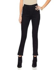 DG2 Diane Gilman Black Denim Classic Stretch Jegging Legging New