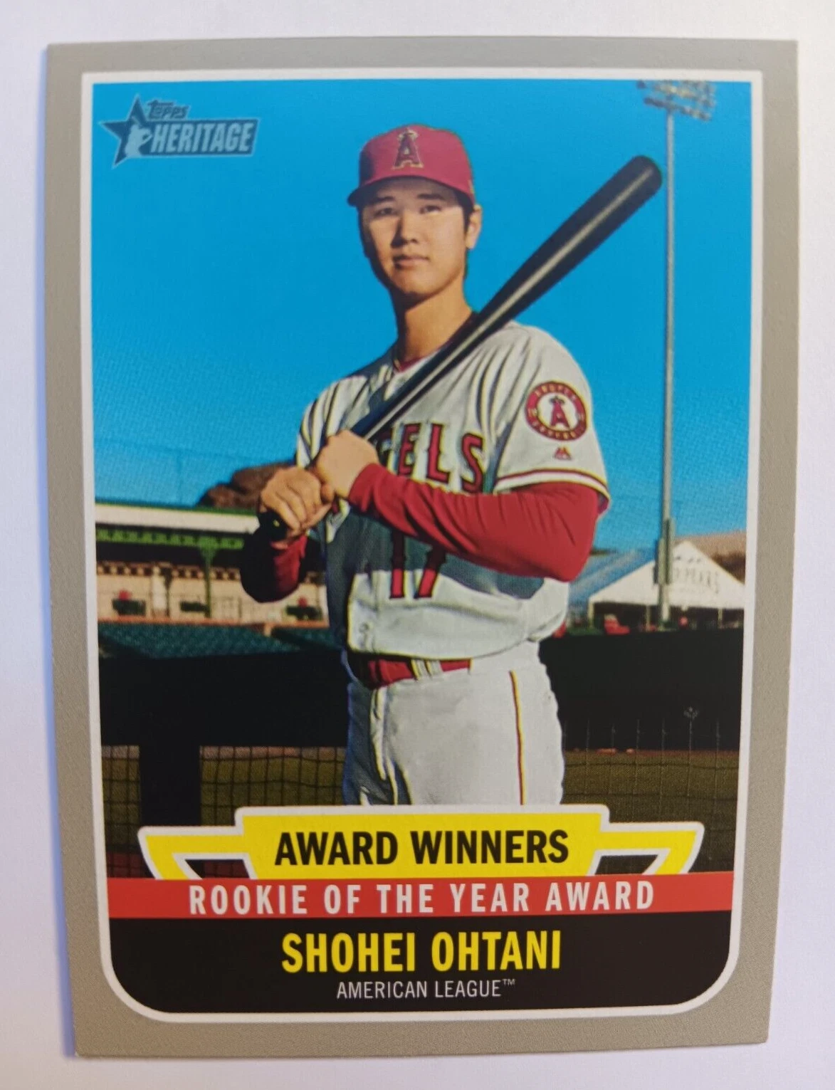 Shohei Ohtani trading card