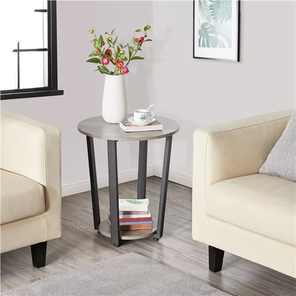 Gray end tables 2024 for living room