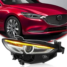 For 2019-2021 Mazda 6 Full LED Headlight Adaptive W/AFS Right Passenger Side
