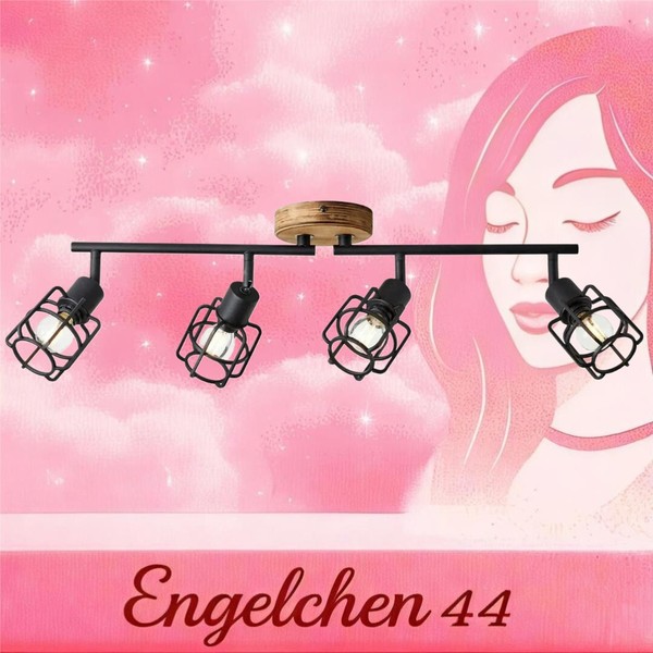 Strahler Lampe Deckenstrahler Deckenlampe Spots 4 Flg E14 Brilliant Gwen Leuchte-image